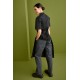 CHAQUETA BÁSICA UNISEX COCINA M. CORTA