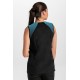 CHAQUETA S/M FLOR AZUL