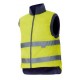 CHALECO ACOLCHADO REVERSIBLE ALTA VISIBILIDAD