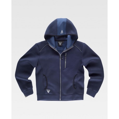 SUDADERA CON CAPUCHA WORKTEAM