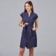 VESTIDO BOTON FORRADO VIVAZ X.LINEN DE GARYS