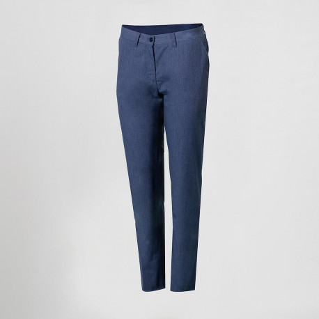 PANTALÓN MUJER CHINO SARGA JASPEADA