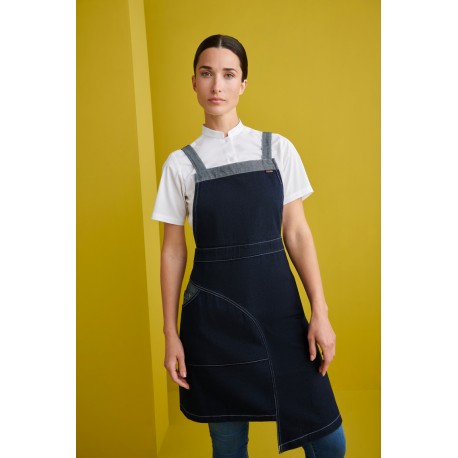 DELANTAL PETO DENIM 6430