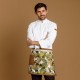 DELANTAL CORTO REVERSIBLE JENGIBRE
