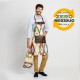 DELANTAL PETO DIBUJOS ARRECIFE